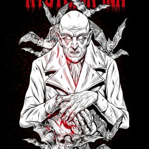 T-shirt unisexe Hysteria Ink Nosferatu Ink
