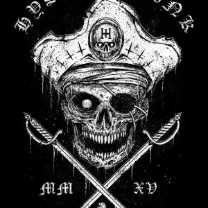 T-shirt unisexe Hysteria Ink Pirate Ink