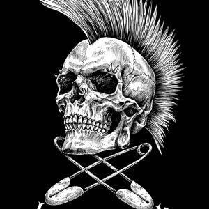 T-shirt unisexe Hysteria Ink Punk Not Dead Ink