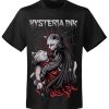 T-shirt unisexe Hysteria Ink Romantic Cat