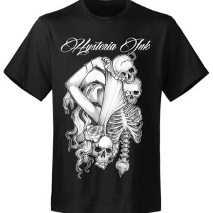 T-shirt unisexe Hysteria Ink Rosa Ink