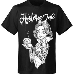 T-shirt unisexe Hysteria Ink Snow White Ink