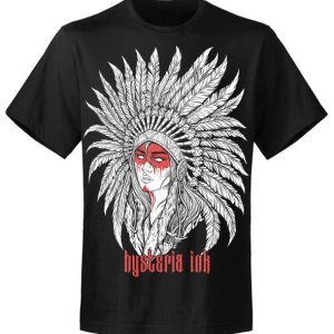 T-shirt unisexe Hysteria Ink Squaw Ink T-shirt unisexe Hysteria Ink Squaw Ink
