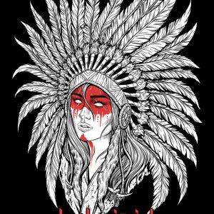 T-shirt unisexe Hysteria Ink Squaw Ink T-shirt unisexe Hysteria Ink Squaw Ink