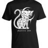 T-shirt unisexe Hysteria Ink Two Head Cat InK
