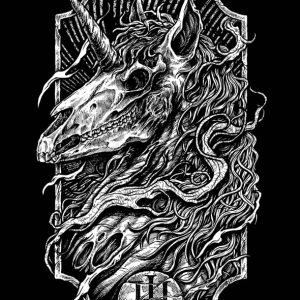 T-shirt unisexe Hysteria Ink Unicorn Ink T-shirt unisexe Hysteria Ink Unicorn Ink