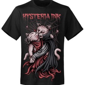 T-shirt unisexe Hysteria Ink Vampire Cat T-shirt unisexe Hysteria Ink Vampire Cat