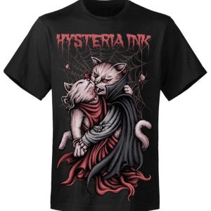 T-shirt unisexe Hysteria Ink Vampire Cat T-shirt unisexe Hysteria Ink Vampire Cat