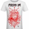 T-shirt unisexe Hysteria Ink X Natasha Kikx Christ 2 blanc