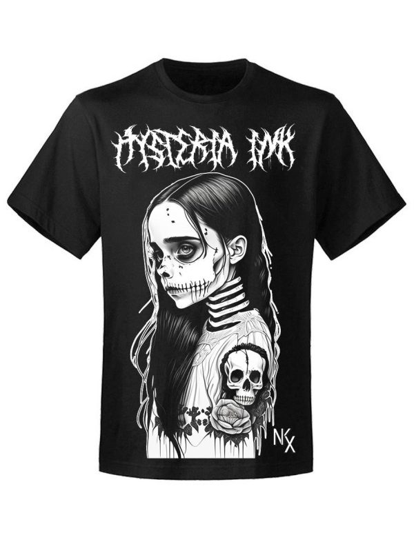 T-shirt unisexe Hysteria Ink X Natasha Kikx Zombie Dead Doll