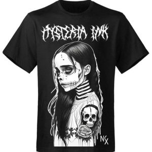 T-shirt unisexe Hysteria Ink X Natasha Kikx Zombie Dead Doll T-shirt unisexe Hysteria Ink X Natasha Kikx Zombie Dead Doll
