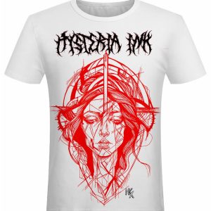 T-shirt unisexe Hysteria Ink X Natasha Kikx madonne blanc T-shirt unisexe Hysteria Ink X Natasha Kikx madonne blanc