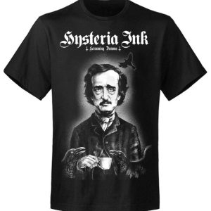 T-shirt unisexe Hysteria Ink X Screaming Demons Nevermore Ink T-shirt unisexe Hysteria Ink X Screaming Demons Nevermore Ink