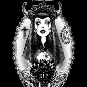 T-shirt unisexe Hysteria Ink X Screaming Demons RIP Ink T-shirt unisexe Hysteria Ink X Screaming Demons RIP Ink