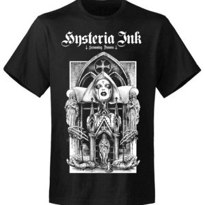T-shirt unisexe Hysteria Ink X Screaming Demons The Temple InK T-shirt unisexe Hysteria Ink X Screaming Demons The Temple InK