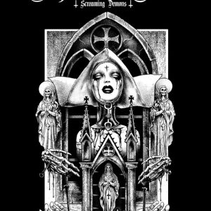T-shirt unisexe Hysteria Ink X Screaming Demons The Temple InK T-shirt unisexe Hysteria Ink X Screaming Demons The Temple InK