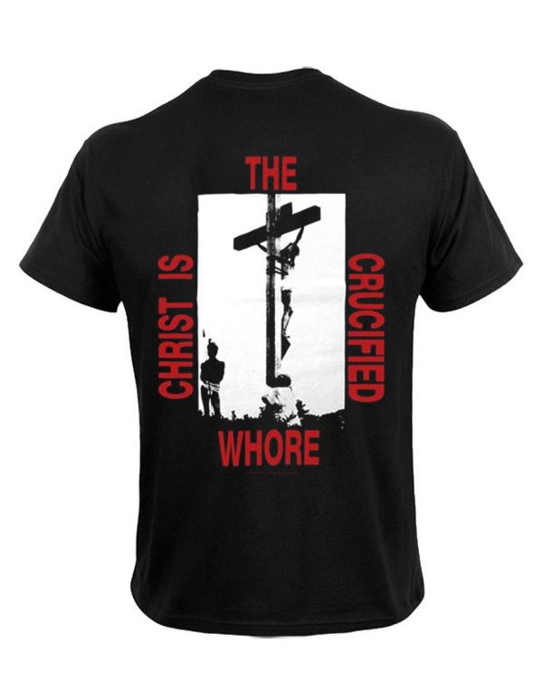 T-shirt unisexe  Impaled Nazarene Christ Is The Crucified Whore