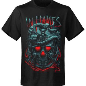T-shirt unisexe  In Flames Through oblivion INFLTS02MB T-shirt unisexe  In Flames Through oblivion INFLTS02MB