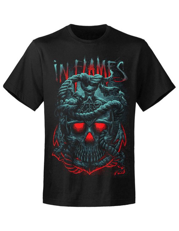 T-shirt unisexe  In Flames Through oblivion INFLTS02MB