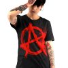 T-shirt unisexe Indien Prod  Anarchy Red logo