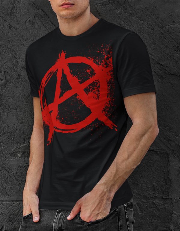 T-shirt unisexe Indien Prod  Anarchy Red logo