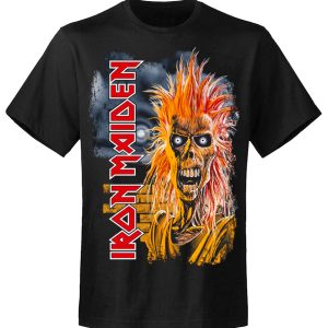 T-shirt unisexe Iron Maiden First Album Tracklist V3 T-shirt unisexe Iron Maiden First Album Tracklist V3