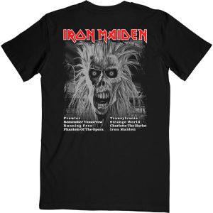 T-shirt unisexe Iron Maiden First Album Tracklist V3 T-shirt unisexe Iron Maiden First Album Tracklist V3