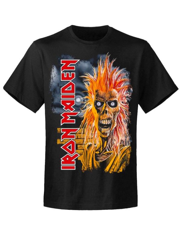 T-shirt unisexe Iron Maiden First Album Tracklist V3