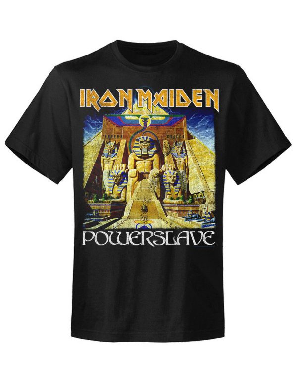 T-shirt unisexe  Iron Maiden Powerslaves World Slavery Tour