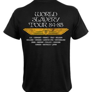 T-shirt unisexe  Iron Maiden Powerslaves World Slavery Tour T-shirt unisexe  Iron Maiden Powerslaves World Slavery Tour