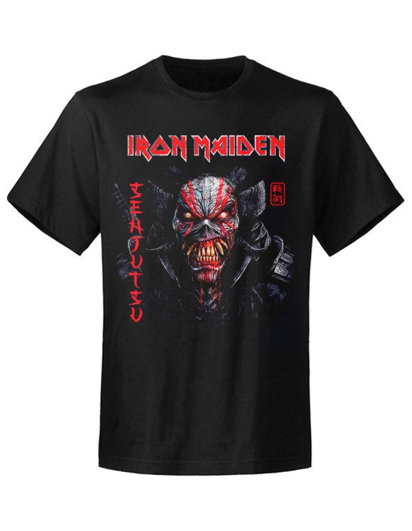 T-shirt unisexe  Iron Maiden Senjutsu Back Cover Vertical