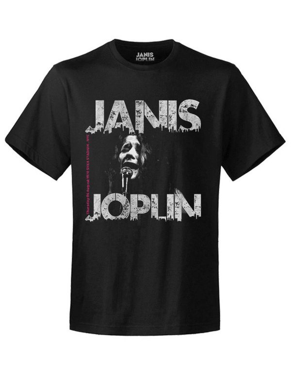 T-shirt unisexe  Janis Joplin Shea’70 JOPECOTS01MB