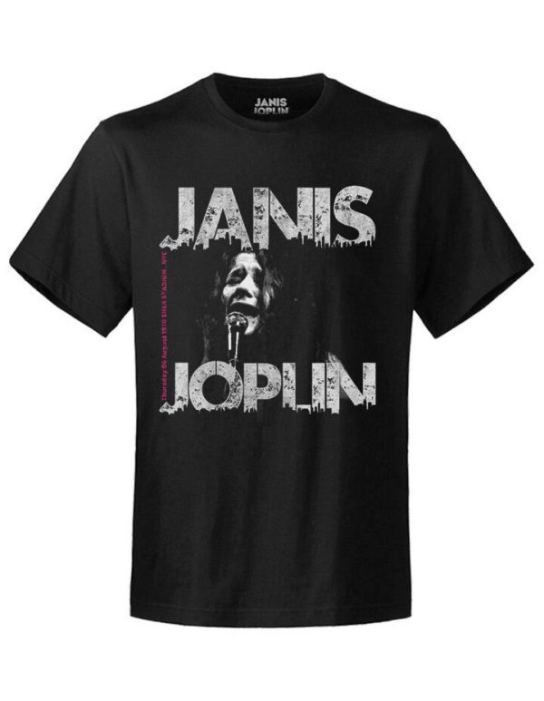 T-shirt unisexe  Janis Joplin Shea’70 JOPECOTS01MB