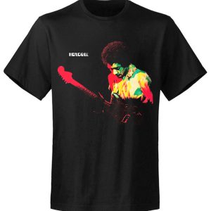 T-shirt unisexe  Jimi Hendrix Band Of Gypsys Black RTJHTSBBAN T-shirt unisexe  Jimi Hendrix Band Of Gypsys Black RTJHTSBBAN
