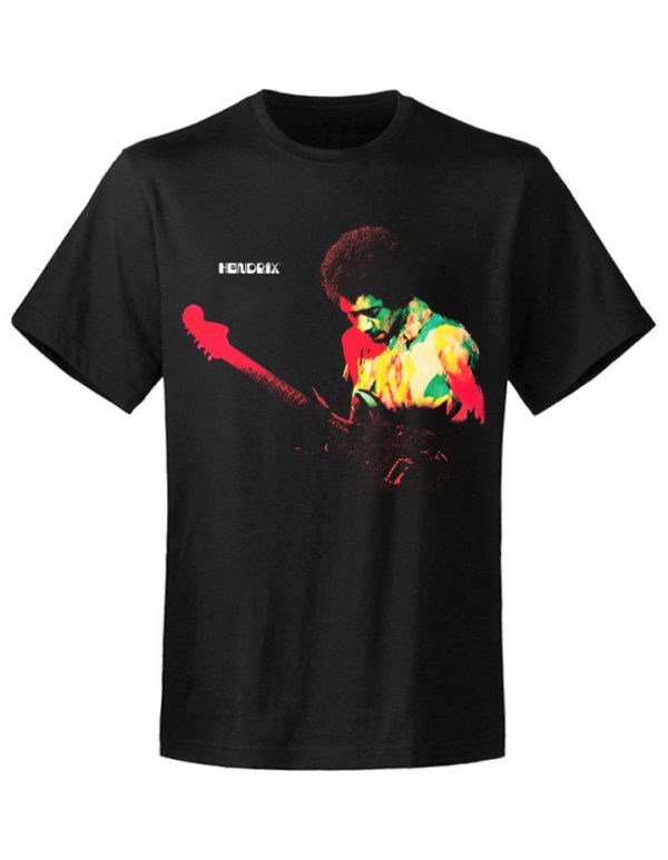 T-shirt unisexe  Jimi Hendrix Band Of Gypsys Black RTJHTSBBAN