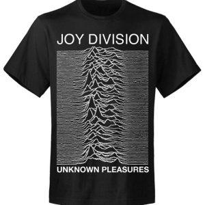 T-shirt unisexe Joy Division Unknown Pleasures Black T-shirt unisexe Joy Division Unknown Pleasures Black
