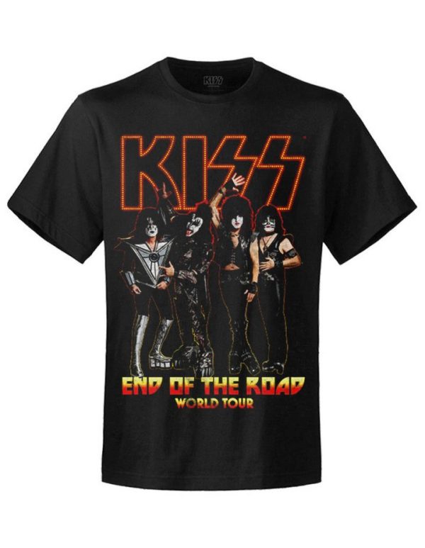 T-shirt unisexe  Kiss End Of The Road Tour