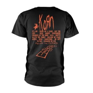 T-shirt unisexe Korn Hopscotch Flame T-shirt unisexe Korn Hopscotch Flame