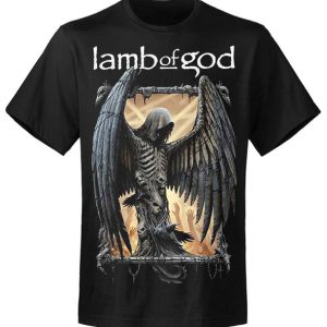 T-shirt unisexe Lamb of God Winged Death T-shirt unisexe Lamb of God Winged Death