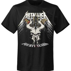 T shirt unisexe Metallica 40th Anniversary Forty Years 3