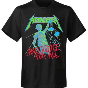 T-shirt unisexe  Metallica And justice for all Original METTS12MB T-shirt unisexe  Metallica And justice for all Original METTS12MB