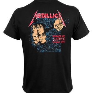 T-shirt unisexe  Metallica And justice for all Original METTS12MB T-shirt unisexe  Metallica And justice for all Original METTS12MB