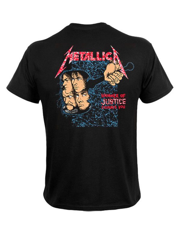 T-shirt unisexe  Metallica And justice for all Original METTS12MB