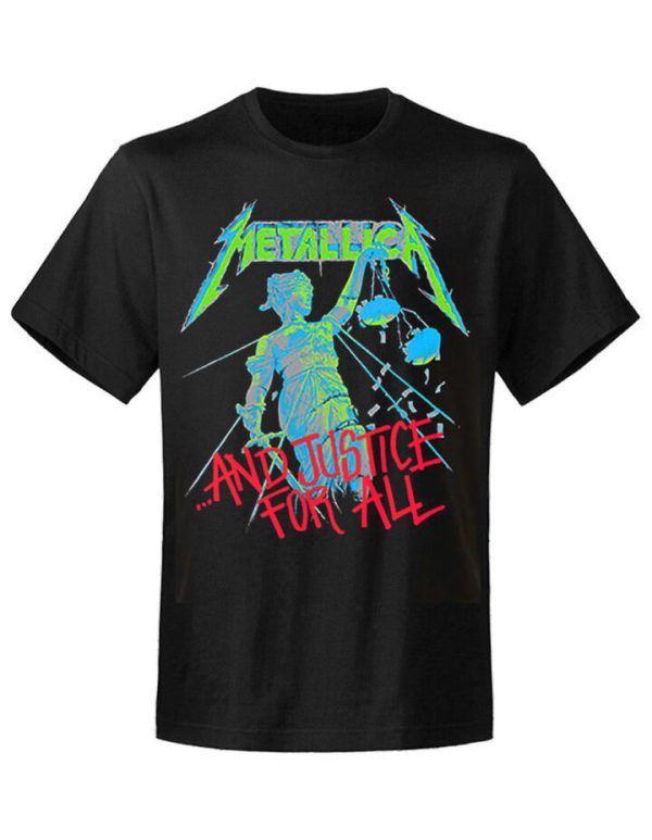 T-shirt unisexe  Metallica And justice for all Original METTS12MB