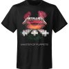 T-shirt unisexe  Metallica MOP European Tour 86 Black RTMTLTSBTOU