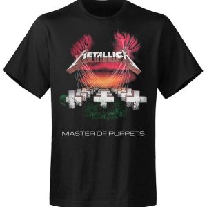 T-shirt unisexe  Metallica MOP European Tour 86 Black RTMTLTSBTOU T-shirt unisexe  Metallica MOP European Tour 86 Black RTMTLTSBTOU