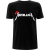 T-shirt unisexe Metallica Santa Hat Logo