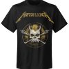 T-shirt unisexe Metallica Scary Guy Seal Black