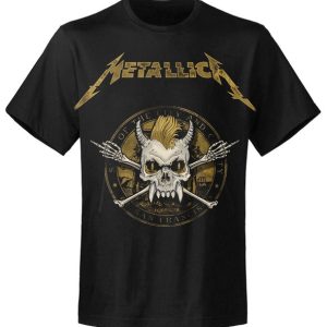T-shirt unisexe Metallica Scary Guy Seal Black T-shirt unisexe Metallica Scary Guy Seal Black