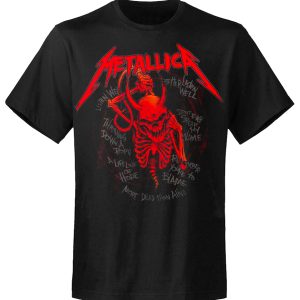 T-shirt unisexe Metallica Skull Screaming Red 72 Seasons T-shirt unisexe Metallica Skull Screaming Red 72 Seasons